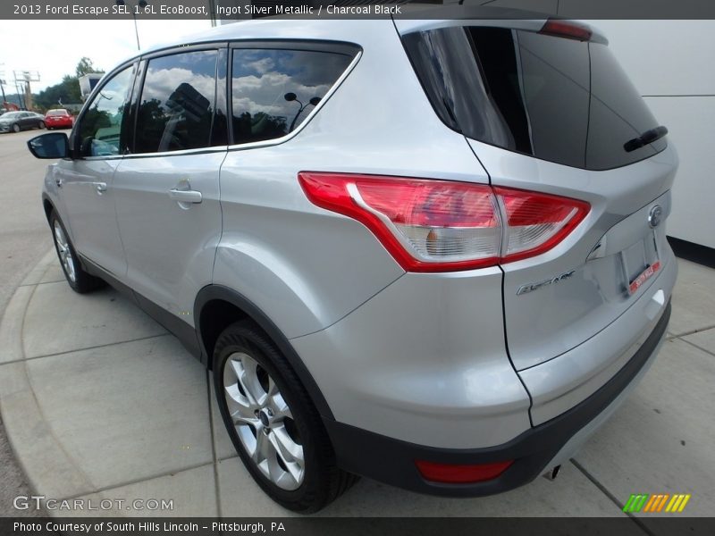 Ingot Silver Metallic / Charcoal Black 2013 Ford Escape SEL 1.6L EcoBoost