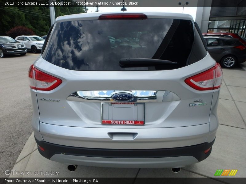 Ingot Silver Metallic / Charcoal Black 2013 Ford Escape SEL 1.6L EcoBoost