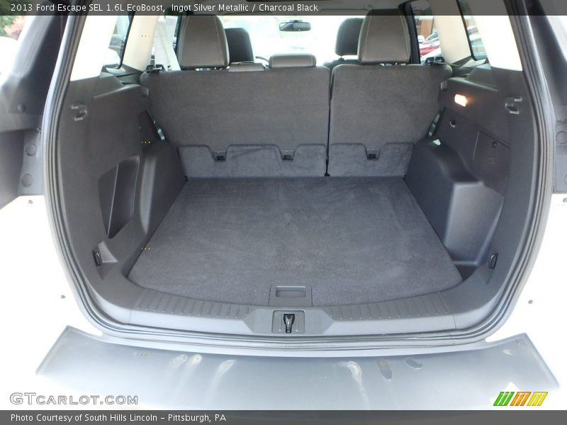 Ingot Silver Metallic / Charcoal Black 2013 Ford Escape SEL 1.6L EcoBoost