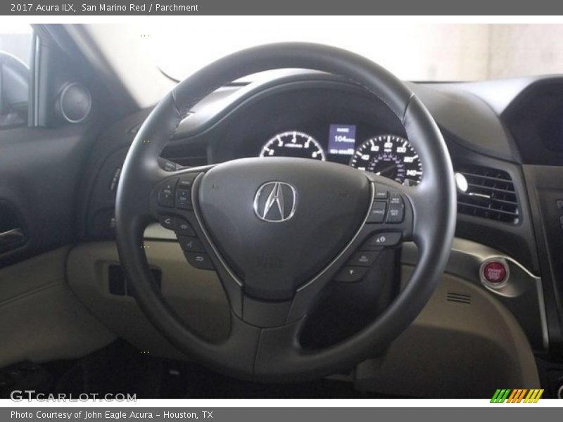 San Marino Red / Parchment 2017 Acura ILX