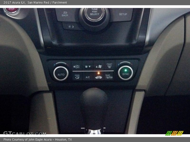 San Marino Red / Parchment 2017 Acura ILX
