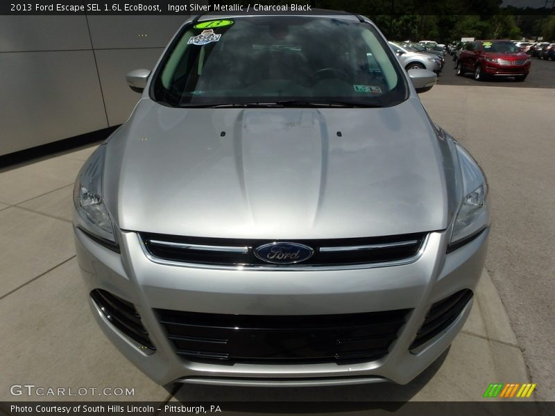 Ingot Silver Metallic / Charcoal Black 2013 Ford Escape SEL 1.6L EcoBoost