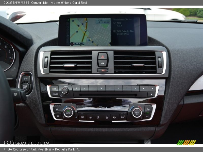 Controls of 2016 M235i Convertible