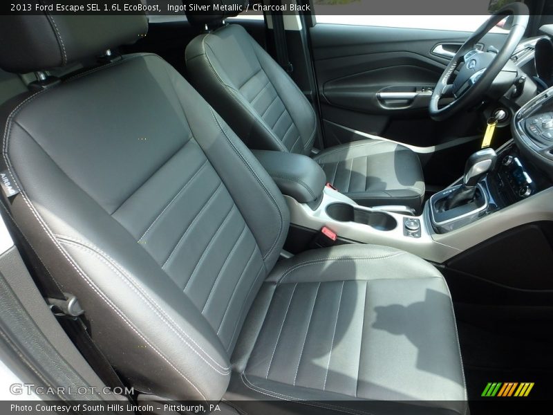 Ingot Silver Metallic / Charcoal Black 2013 Ford Escape SEL 1.6L EcoBoost