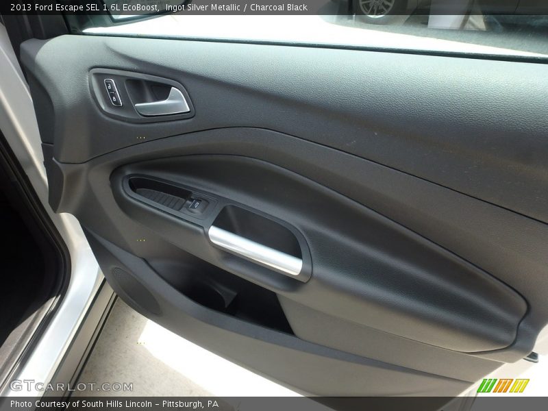 Ingot Silver Metallic / Charcoal Black 2013 Ford Escape SEL 1.6L EcoBoost