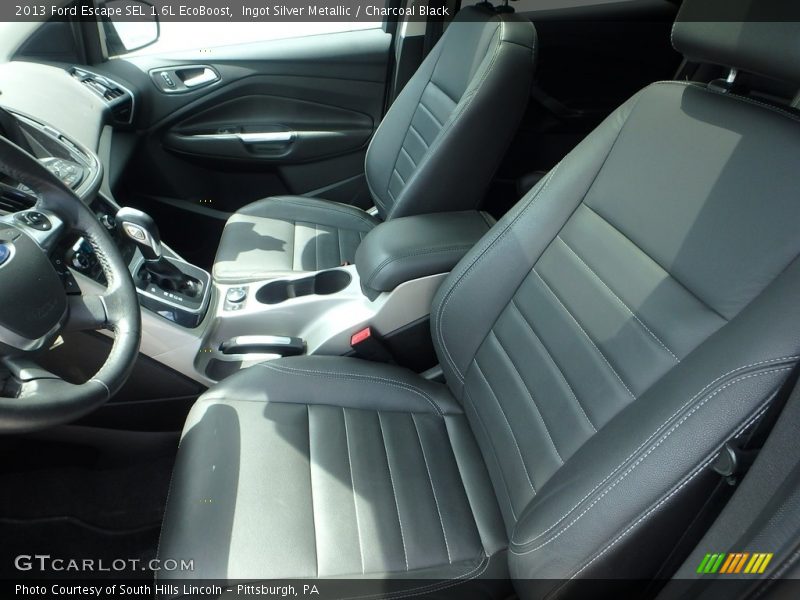Ingot Silver Metallic / Charcoal Black 2013 Ford Escape SEL 1.6L EcoBoost