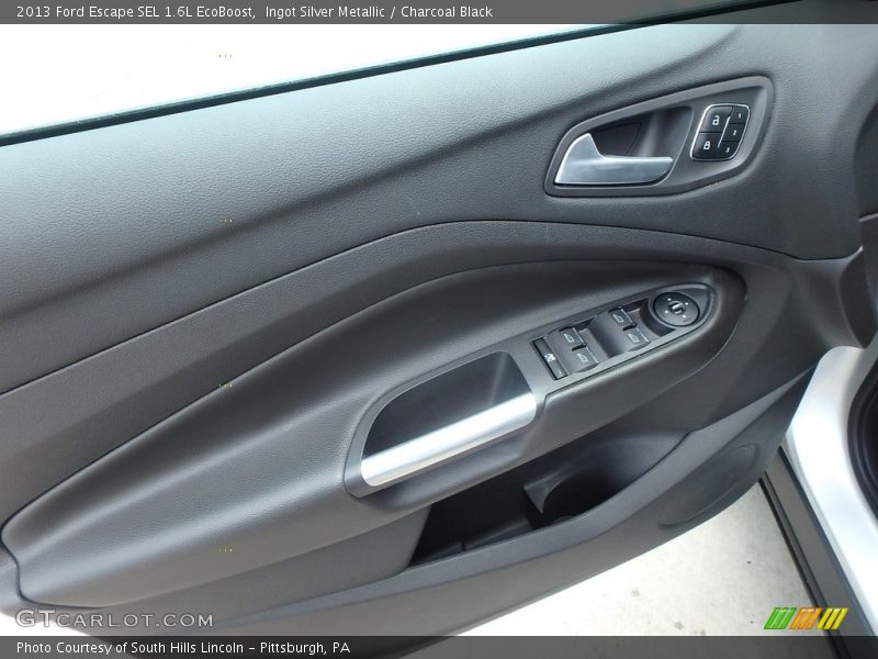 Ingot Silver Metallic / Charcoal Black 2013 Ford Escape SEL 1.6L EcoBoost