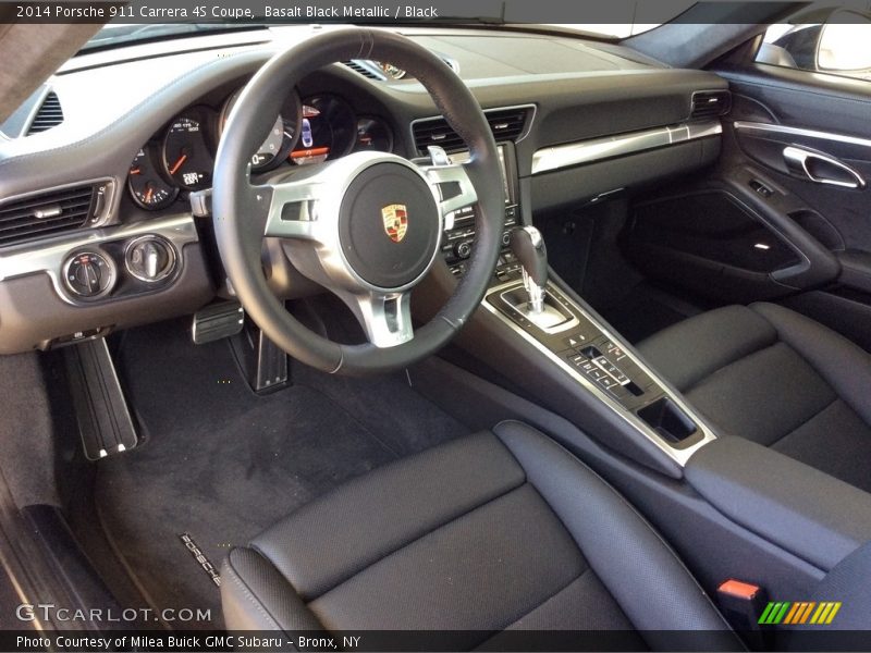  2014 911 Carrera 4S Coupe Black Interior