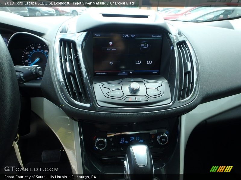Ingot Silver Metallic / Charcoal Black 2013 Ford Escape SEL 1.6L EcoBoost