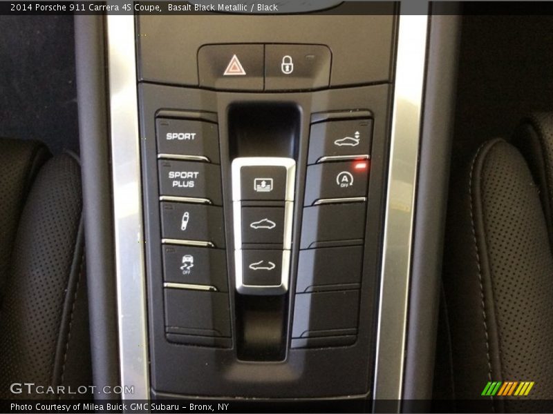 Basalt Black Metallic / Black 2014 Porsche 911 Carrera 4S Coupe