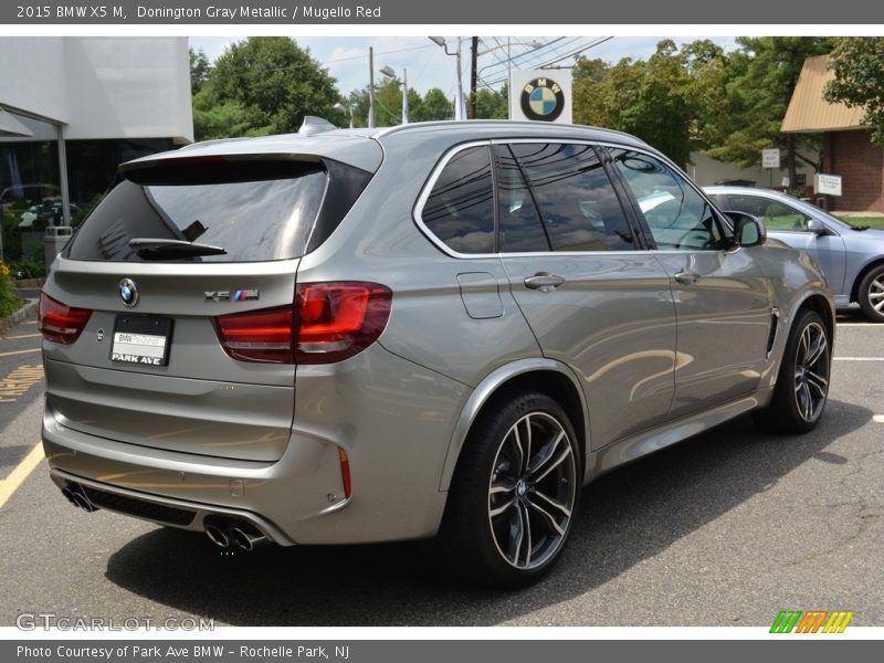 Donington Gray Metallic / Mugello Red 2015 BMW X5 M