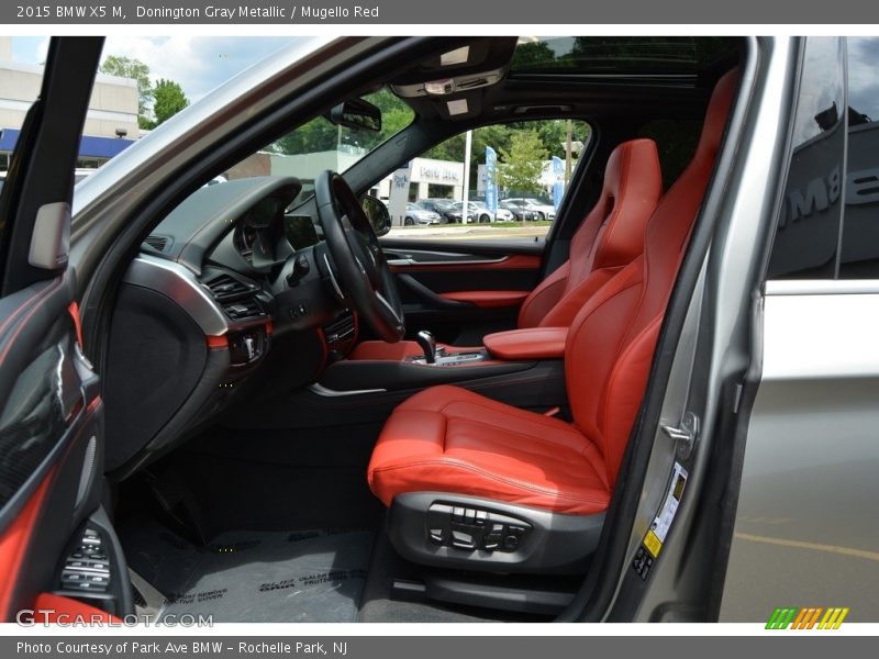 Front Seat of 2015 X5 M 