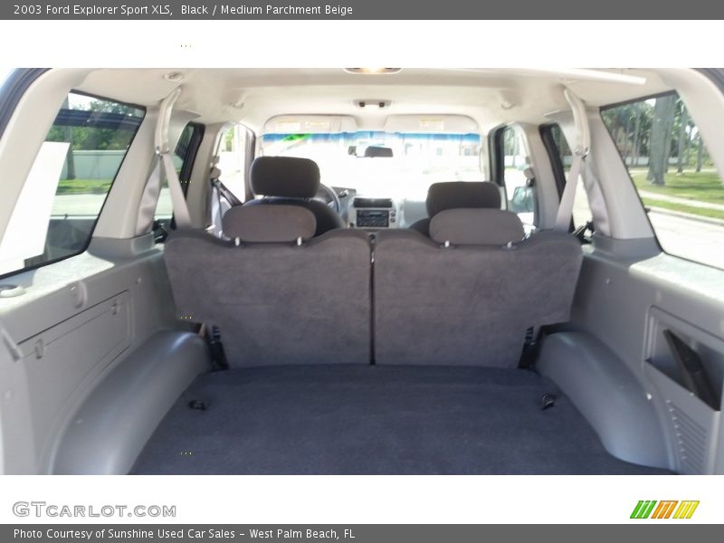 Black / Medium Parchment Beige 2003 Ford Explorer Sport XLS