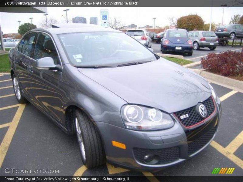 Platinum Grey Metallic / Anthracite Black 2006 Volkswagen Jetta GLI Sedan