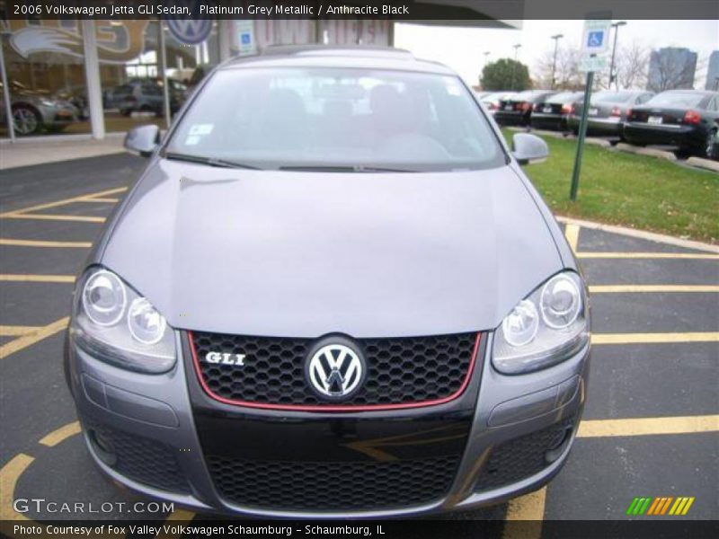 Platinum Grey Metallic / Anthracite Black 2006 Volkswagen Jetta GLI Sedan