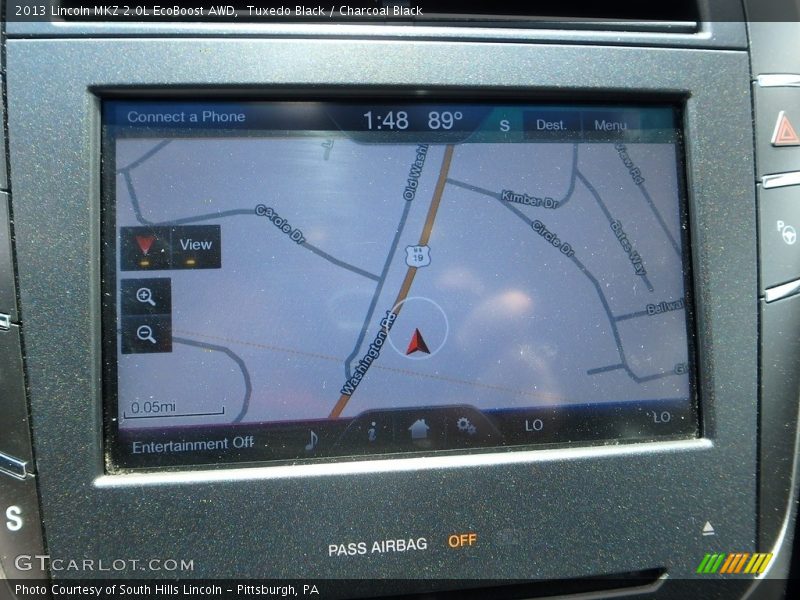Tuxedo Black / Charcoal Black 2013 Lincoln MKZ 2.0L EcoBoost AWD