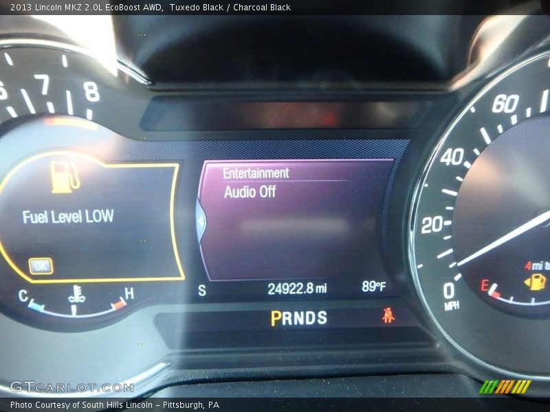 Tuxedo Black / Charcoal Black 2013 Lincoln MKZ 2.0L EcoBoost AWD