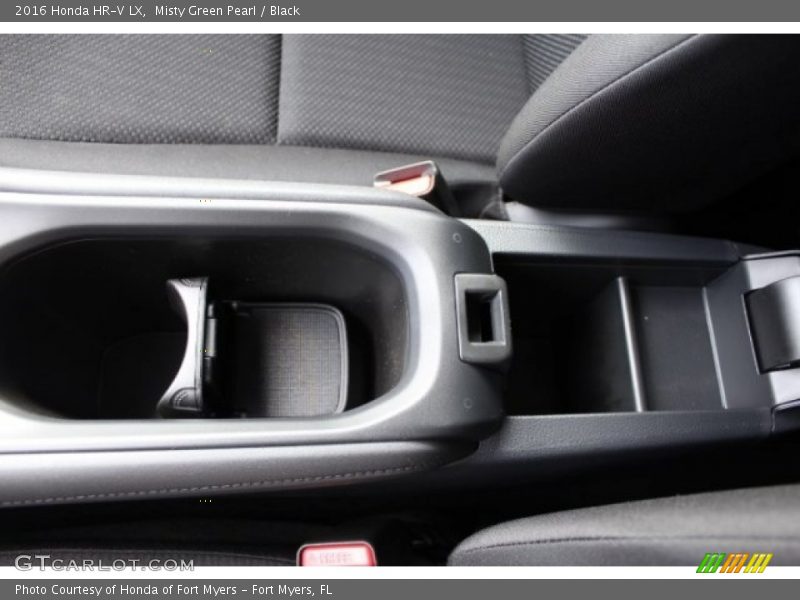 Misty Green Pearl / Black 2016 Honda HR-V LX
