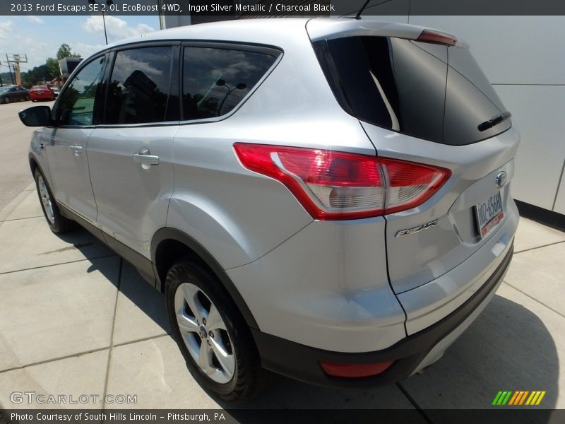 Ingot Silver Metallic / Charcoal Black 2013 Ford Escape SE 2.0L EcoBoost 4WD