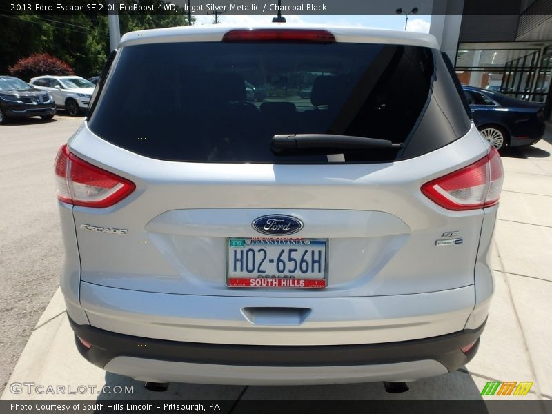 Ingot Silver Metallic / Charcoal Black 2013 Ford Escape SE 2.0L EcoBoost 4WD