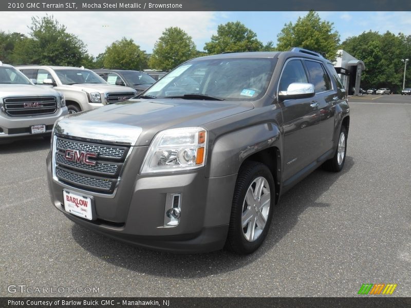 Mocha Steel Metallic / Brownstone 2010 GMC Terrain SLT