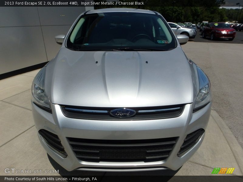 Ingot Silver Metallic / Charcoal Black 2013 Ford Escape SE 2.0L EcoBoost 4WD