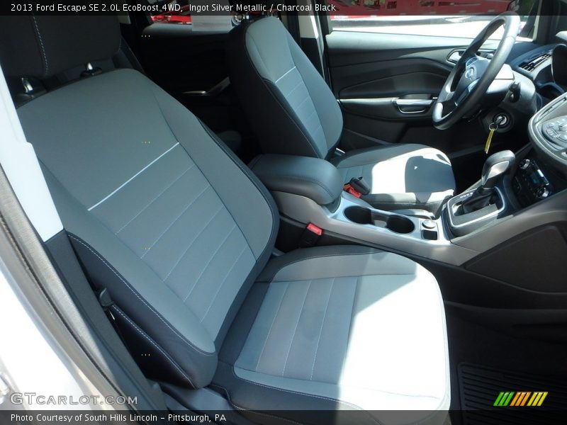 Ingot Silver Metallic / Charcoal Black 2013 Ford Escape SE 2.0L EcoBoost 4WD