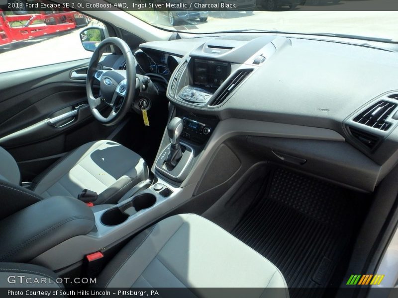 Ingot Silver Metallic / Charcoal Black 2013 Ford Escape SE 2.0L EcoBoost 4WD