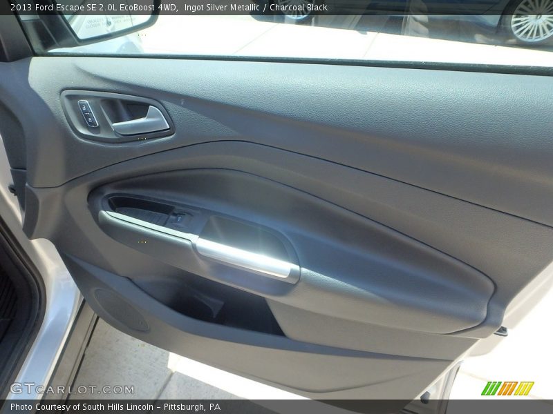 Ingot Silver Metallic / Charcoal Black 2013 Ford Escape SE 2.0L EcoBoost 4WD