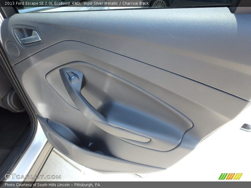 Ingot Silver Metallic / Charcoal Black 2013 Ford Escape SE 2.0L EcoBoost 4WD