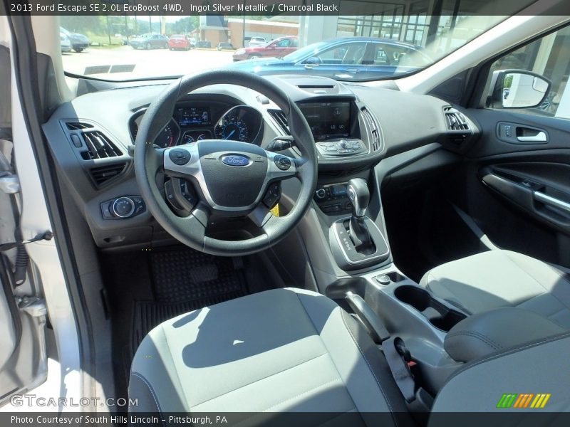 Ingot Silver Metallic / Charcoal Black 2013 Ford Escape SE 2.0L EcoBoost 4WD