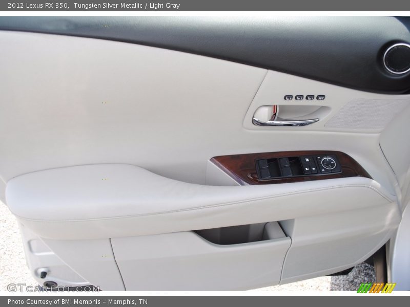 Tungsten Silver Metallic / Light Gray 2012 Lexus RX 350