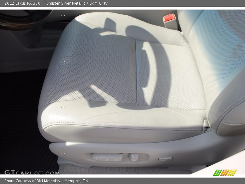 Tungsten Silver Metallic / Light Gray 2012 Lexus RX 350