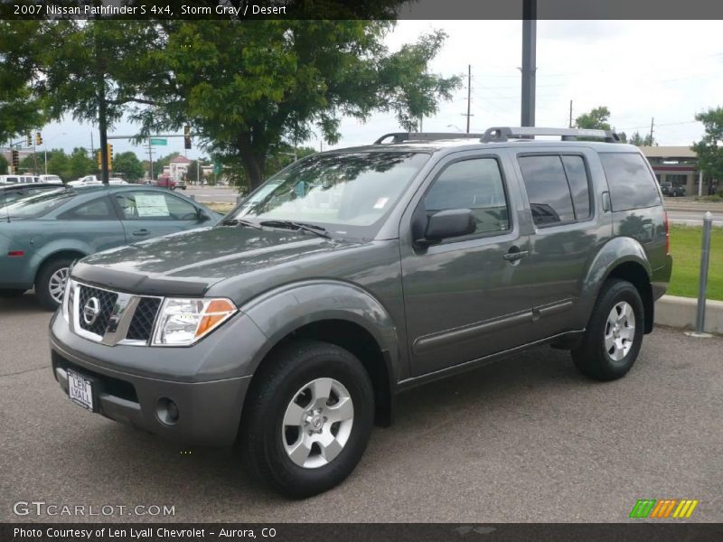 Storm Gray / Desert 2007 Nissan Pathfinder S 4x4