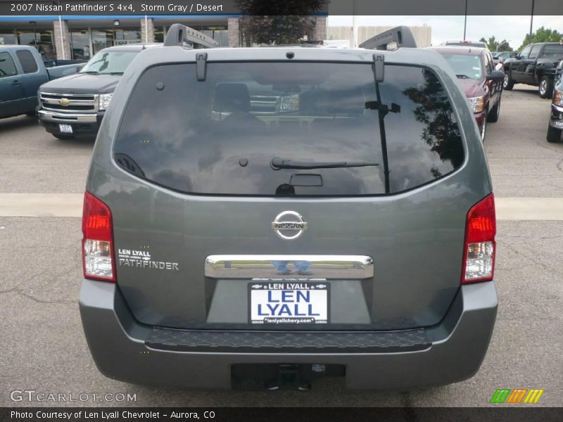 Storm Gray / Desert 2007 Nissan Pathfinder S 4x4