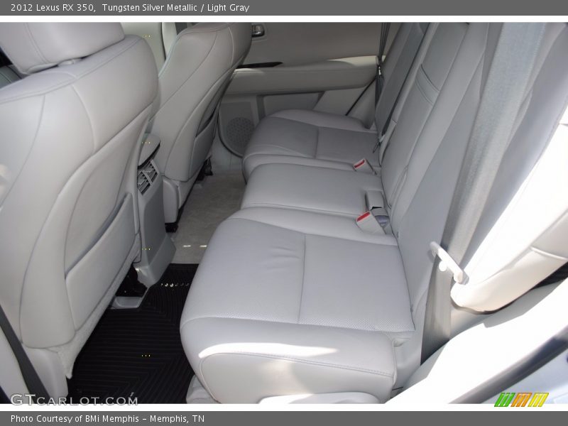 Tungsten Silver Metallic / Light Gray 2012 Lexus RX 350