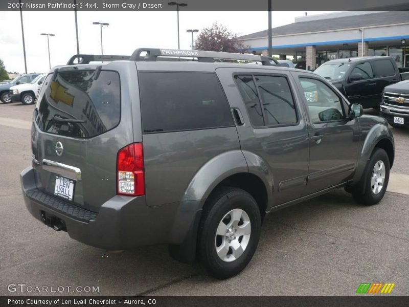 Storm Gray / Desert 2007 Nissan Pathfinder S 4x4