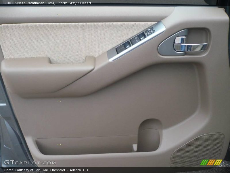 Storm Gray / Desert 2007 Nissan Pathfinder S 4x4