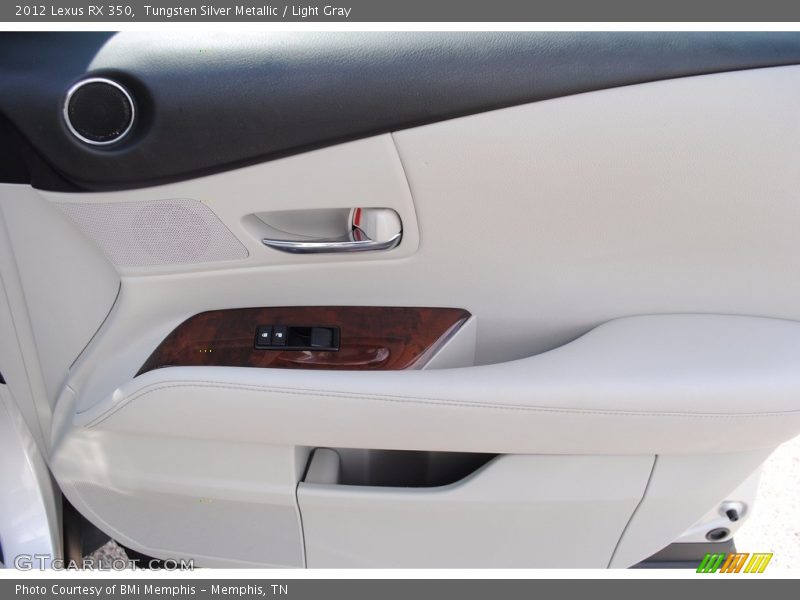 Tungsten Silver Metallic / Light Gray 2012 Lexus RX 350
