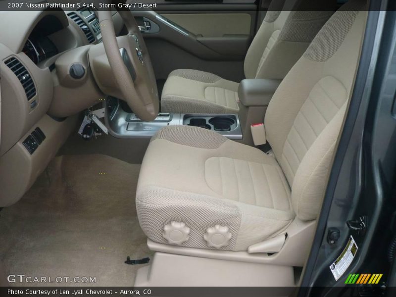 Storm Gray / Desert 2007 Nissan Pathfinder S 4x4