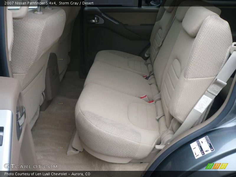 Storm Gray / Desert 2007 Nissan Pathfinder S 4x4