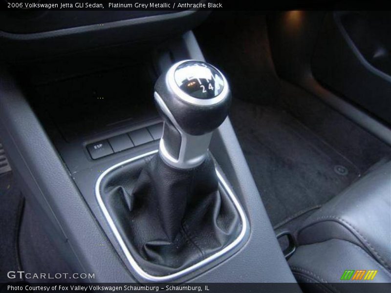 Platinum Grey Metallic / Anthracite Black 2006 Volkswagen Jetta GLI Sedan