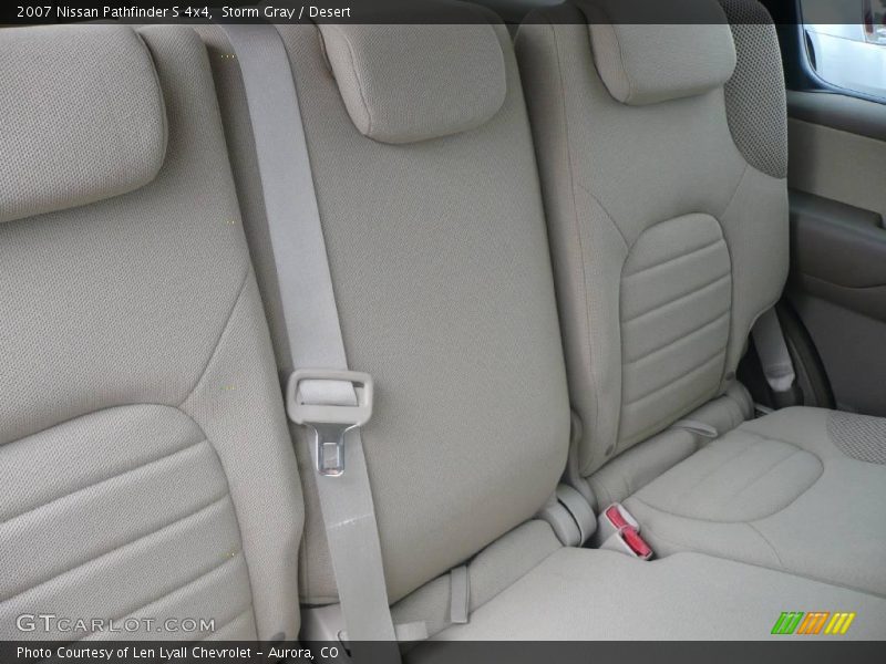 Storm Gray / Desert 2007 Nissan Pathfinder S 4x4