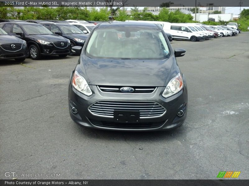 Magnetic Metallic / Charcoal Black 2015 Ford C-Max Hybrid SEL