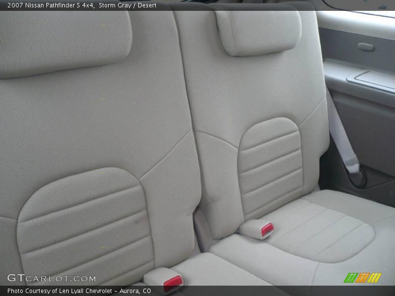 Storm Gray / Desert 2007 Nissan Pathfinder S 4x4