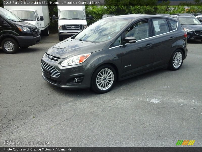 Magnetic Metallic / Charcoal Black 2015 Ford C-Max Hybrid SEL