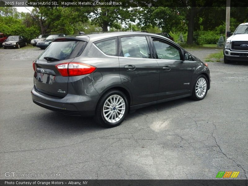 Magnetic Metallic / Charcoal Black 2015 Ford C-Max Hybrid SEL