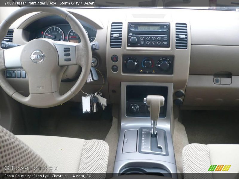 Storm Gray / Desert 2007 Nissan Pathfinder S 4x4