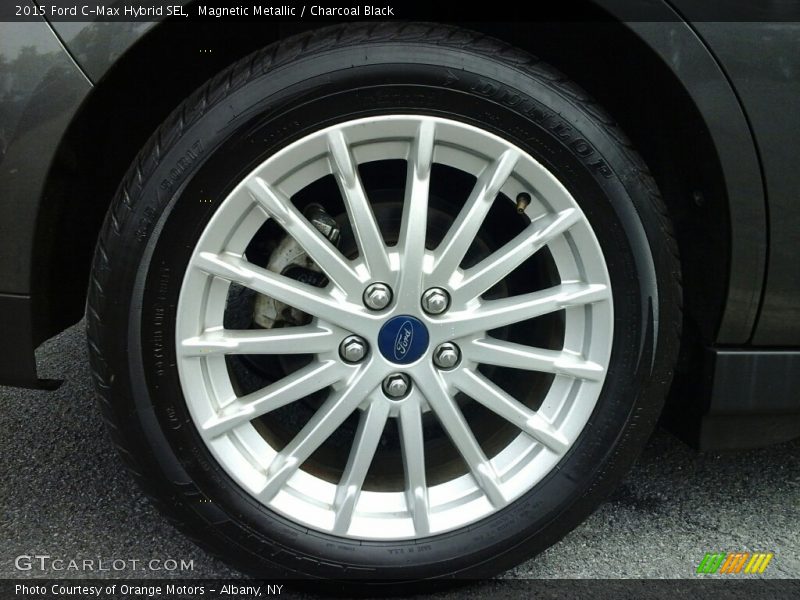 Magnetic Metallic / Charcoal Black 2015 Ford C-Max Hybrid SEL