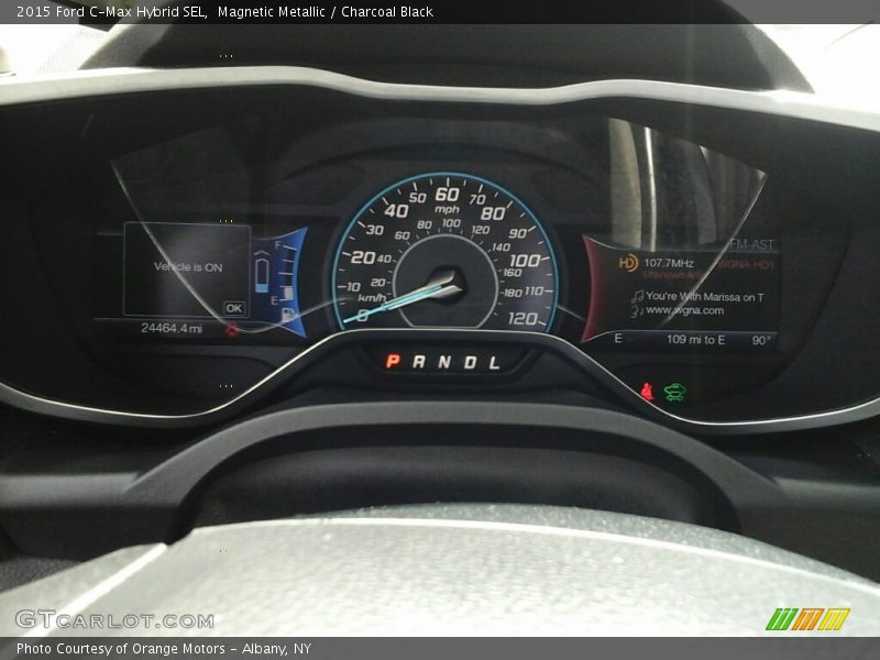 Magnetic Metallic / Charcoal Black 2015 Ford C-Max Hybrid SEL